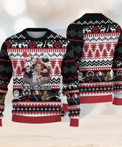 Halloween Scary Bears Ugly Christmas Sweater