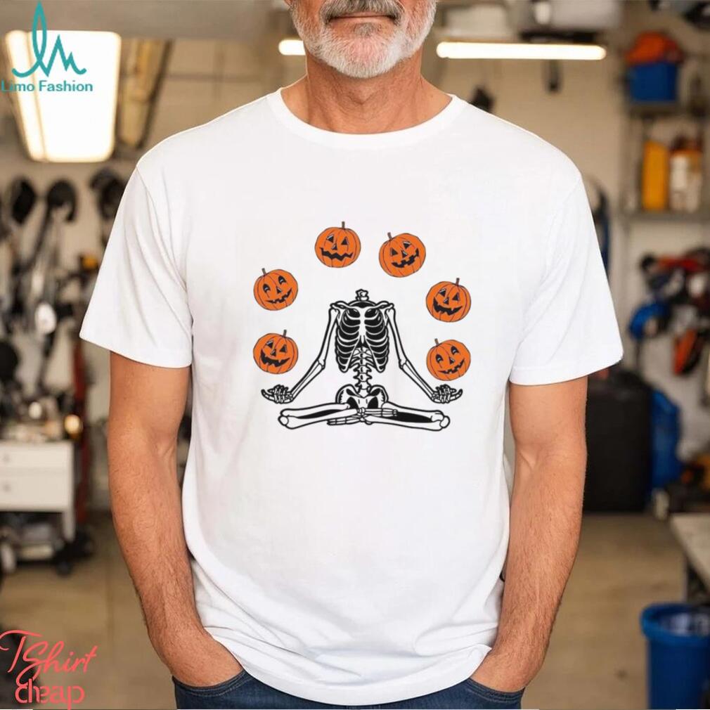 Halloween Skeleton T Shirt Pumpkin Shirt For Women Classic Halloween Skeleton T Shirt Pumpkin Shirt For Women Classic