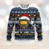 Santa Clause Plays Guitar Ugly Christmas Sweater Gift For Men Women