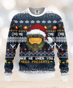 Halo 3D Ugly Christmas Sweater Amazing Gift Men And Women Cute Christmas Gift