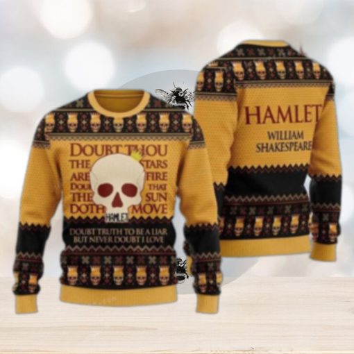 Hamlet Willi’m Shakespare Ugly Sweater