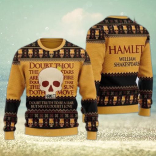 Hamlet Willi’m Shakespare Ugly Sweater