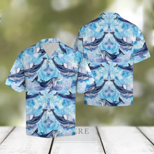 Happy Dolphin Hawaiian Shirt Unisex Adult Hw5511