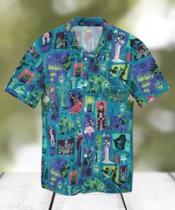 Happy Halloween Outfit Horror Cartoon Comic Theme Hawaiian Aloha Shirts Dh