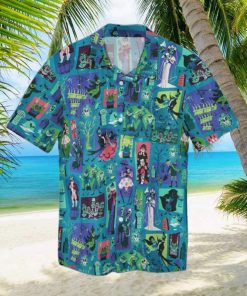 Happy Halloween Outfit Horror Cartoon Comic Theme Hawaiian Aloha Shirts Dh