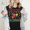Grinch Santa Shirt, Unique Christmas Grinch Face Gift