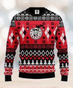 Harley Quinn Ugly Christmas Sweater Amazing Gift Men And Women Christmas Gift