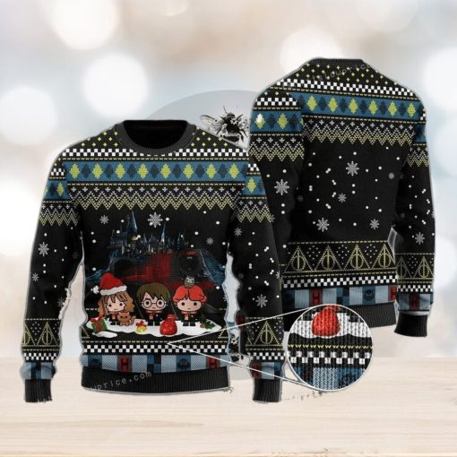 Harry Friends Potter Christmas Ugly Sweater Mens