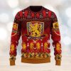 Cat Light Lovely Cat Red Ugly Christmas 3D Sweater