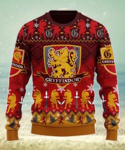 Harry Potter Gryffindor Christmas Ugly Christmas Sweater Xmas Men And Women Christmas Gift