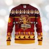 Arizona Cardinals Fans Skull Cozy Ugly Christmas Sweater