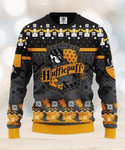 Harry Potter Hufflepuff Ugly Christmas Sweater Amazing Gift Men And Women Christmas Gift