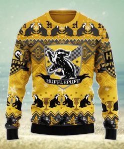 Harry Potter Hufflepuff Ugly Christmas Sweater Xmas Men And Women Christmas Gift