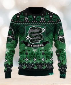 Harry Potter Slytherin Christmas Ugly Christmas Sweater Xmas Men And Women Cute Christmas Gift