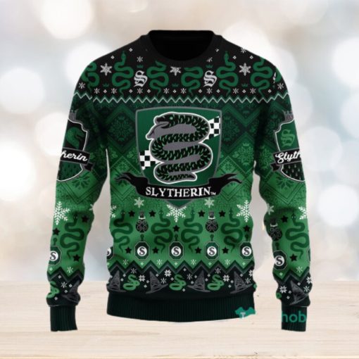 Harry Potter Slytherin Christmas Ugly Christmas Sweater Xmas Men And Women Cute Christmas Gift