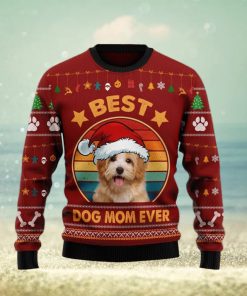 Havanese Best Dog Mom Ever Christmas Ugly Sweater