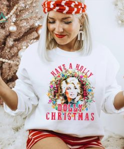 Have A Holly Dolly Christmas Funny Vintage Best T Shirt