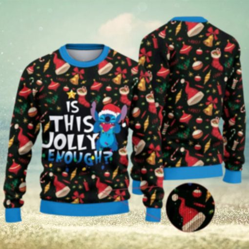 Have A Holly Jolly Christmas Stitch Ugly Sweater Xmas Christmas Gift Vacation