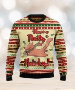 Have A Nutty Holiday Christmas Ugly Sweater Mens