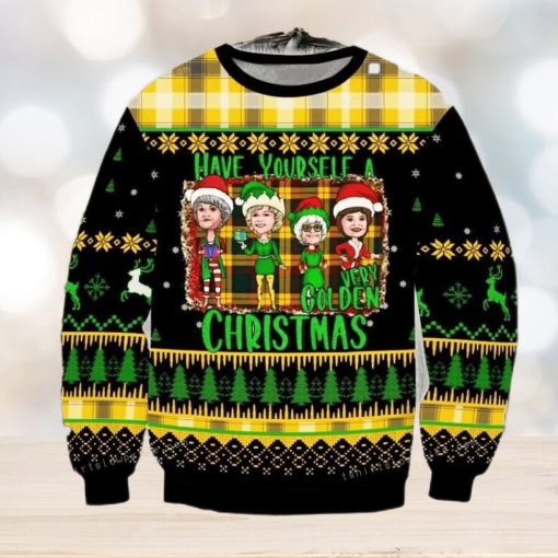 Have Yourself A Very Golden Xmas Ugly Sweater Party