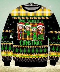 Have Yourself A Very Golden Xmas Ugly Sweater Party