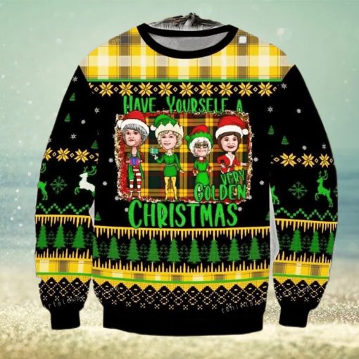 Have Yourself A Very Golden Xmas Ugly Sweater Party