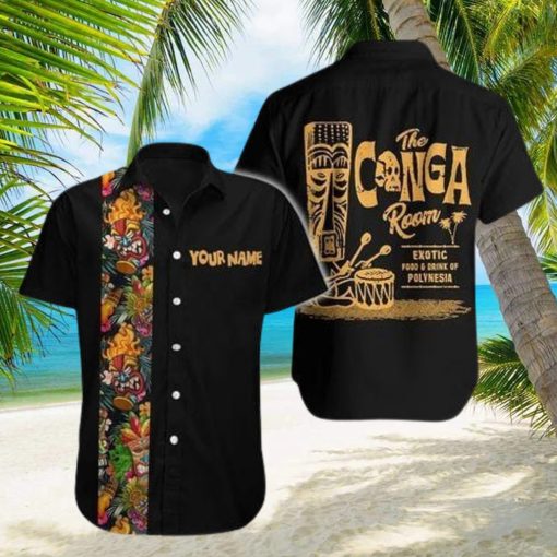 Hawaiian Aloha Shirts Tiki The Conga Room Custom Name