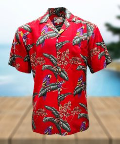 Hawaiian Shirt   Red