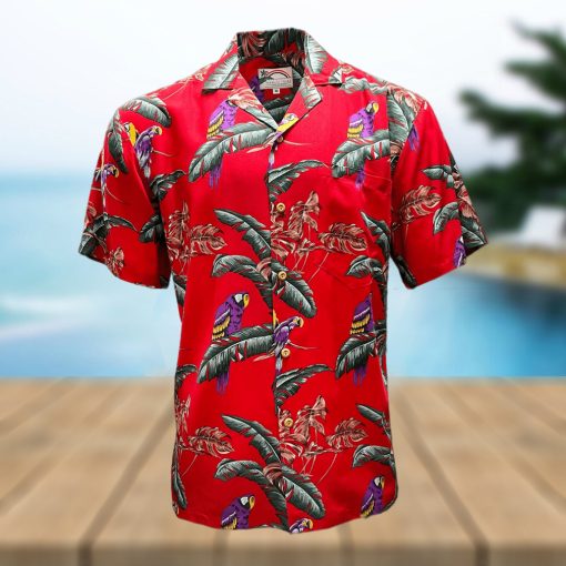 Hawaiian Shirt   Red