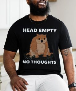 Head Empty No Thoughts Shirt