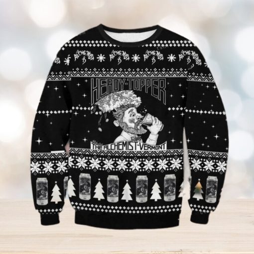 Heady Topper Alchemist Beer Xmas Gift Ugly Sweater