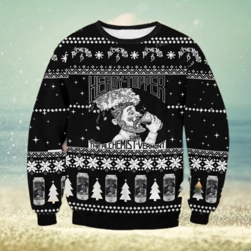 Heady Topper Alchemist Beer Xmas Gift Ugly Sweater