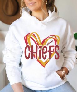 Heart Kansas City Chiefs NFL Football shirt