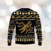 Dog Biting A Santa Claus In The Night Ugly Christmas Sweater