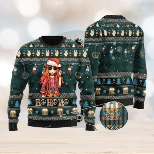 Hippie Lovers Ugly Sweater