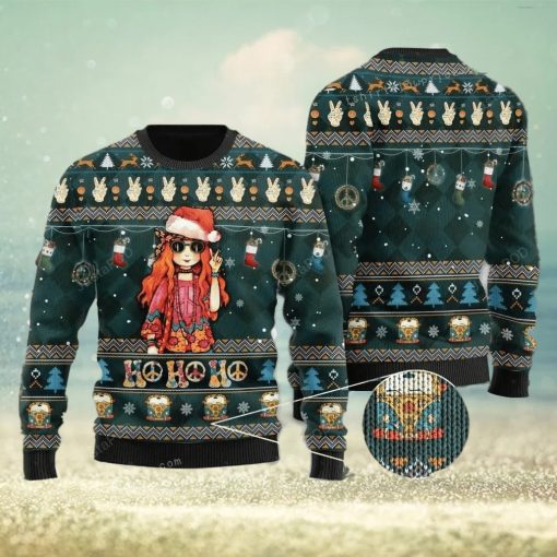 Hippie Lovers Ugly Sweater