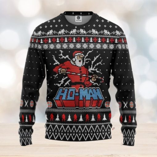 Ho Man Custom Ugly Christmas Sweater Gift For Men Women