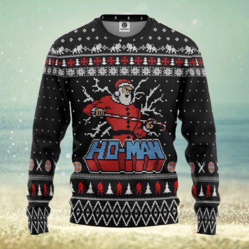 Ho Man Custom Ugly Christmas Sweater Gift For Men Women