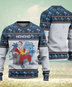 Hohoho Merry Ugly Christmas Sweater Knitted Gift For Men And Women