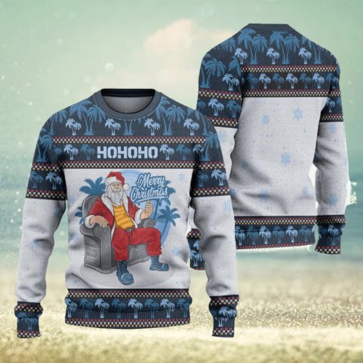 Hohoho Merry Ugly Christmas Sweater Knitted Gift For Men And Women