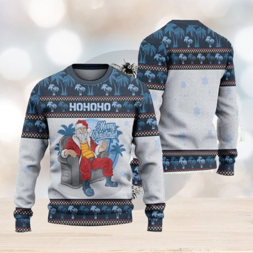 Hohoho Merry Ugly Christmas Sweater Knitted Gift For Men And Women