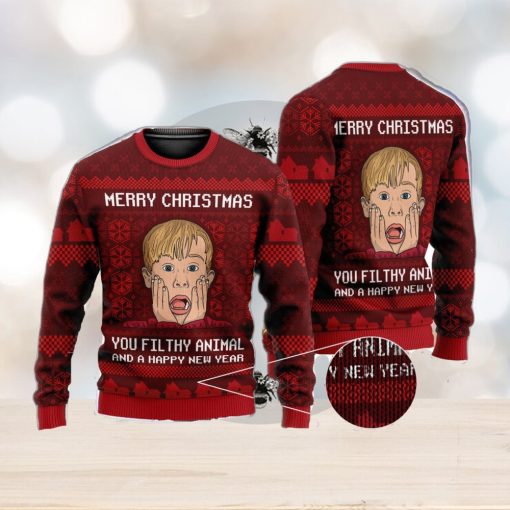 Home Alone 3D All Over Printed Ugly Christmas Sweater Christmas Gift For Family