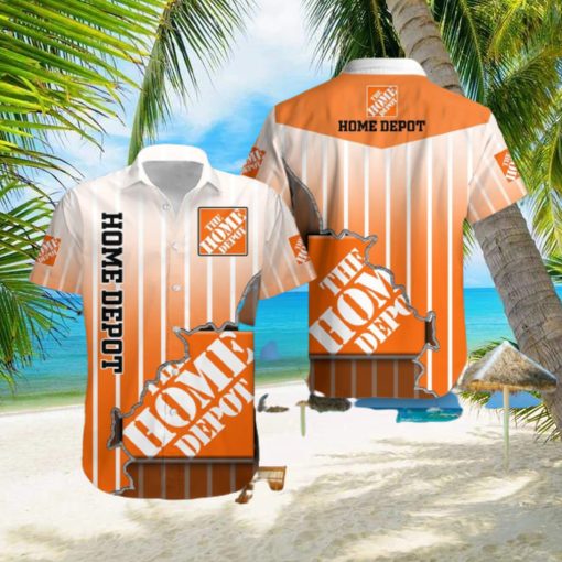 Home Depot 3D Hawaiian Shirt Aloha Summer Vacation Gift For Men And Women