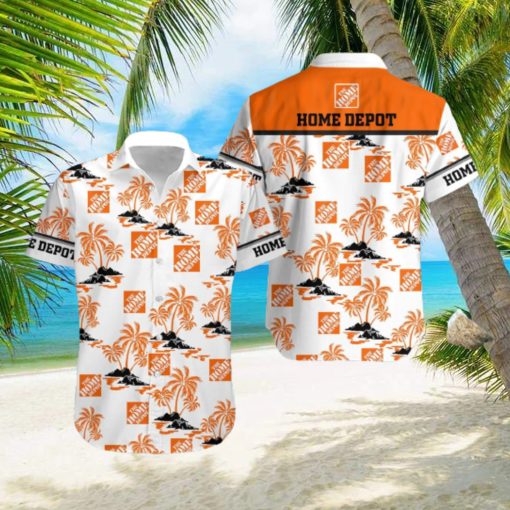 Home Depot 3D Hawaiian Shirt Men And Women Gift Coconut Pattern