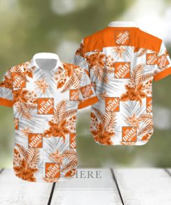 Home Depot 3D Tropical Flower Hawaiian Shirt Men And Women Gift