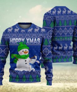 Hoppy Xmas Ugly Christmas Sweater Knitted Gift For Men And Women