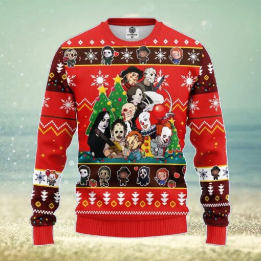 Horror Friends Ugly Christmas Sweater Amazing Gift Men And Women Christmas Gift