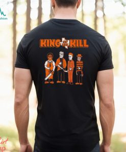 King of the Hill Horror Movie Villains T-Shirt - King of the Horror Shirt