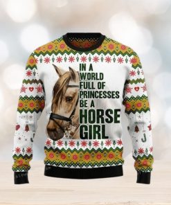 Horse Girl Ugly Christmas Sweater