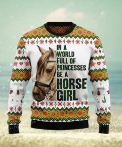 Horse Girl Ugly Christmas Sweater